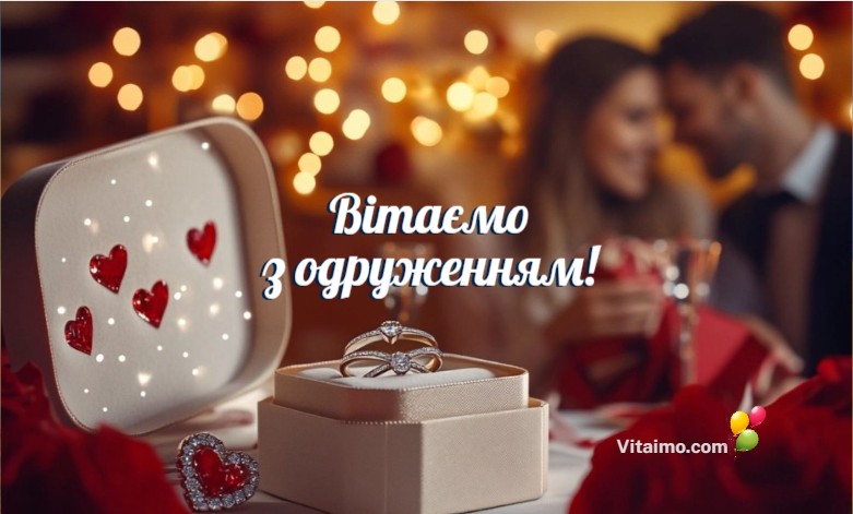 Привітання з одруженням своїми словами