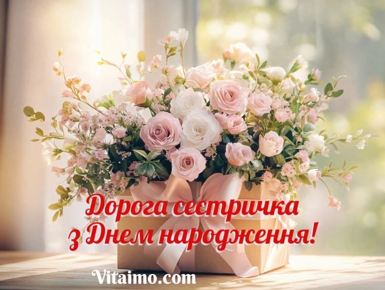 сестричці з Днем народження