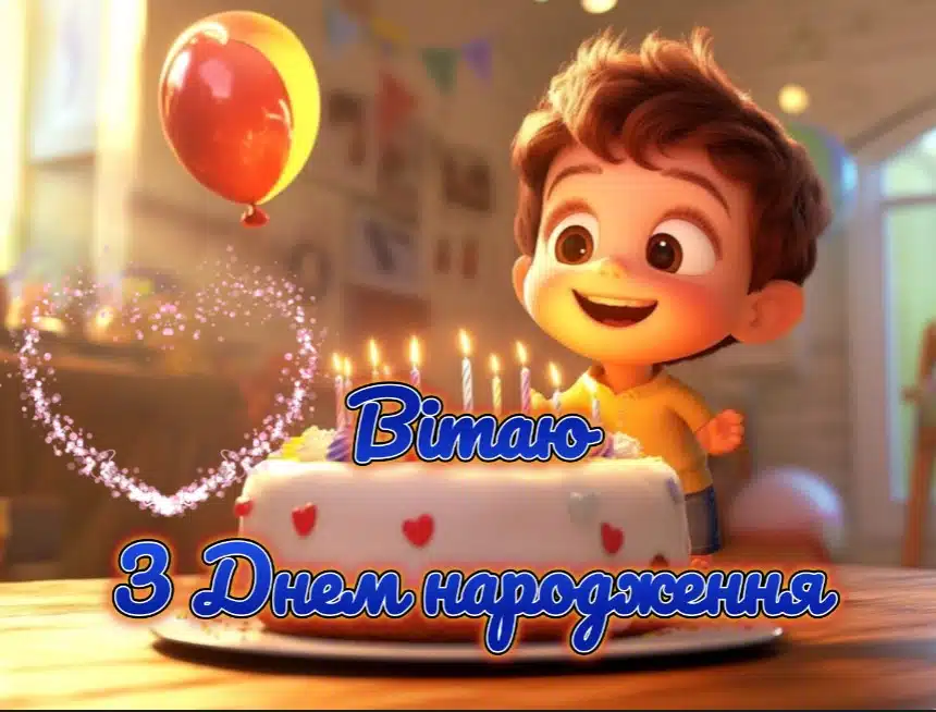з Днем народження племінника