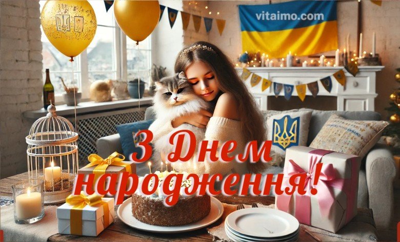 з Днем народження дівчинці підлітку