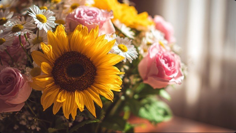 Букет з соняшників