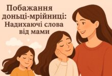Побажання доньці-мрійниці
