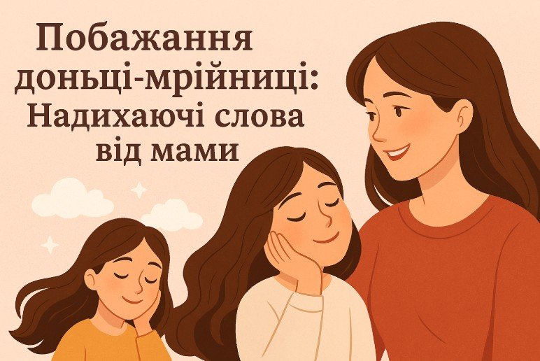 Побажання доньці-мрійниці