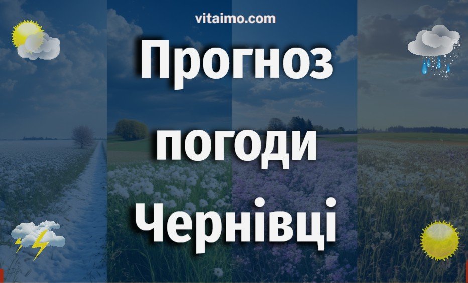 Погода Чернівці