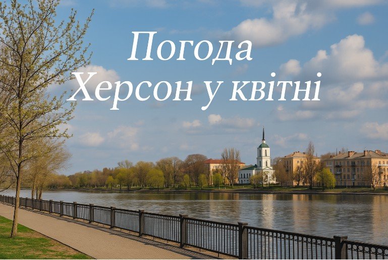 Погода Херсон у квітні