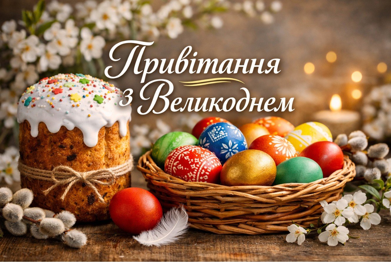 Привітання з Пасхою