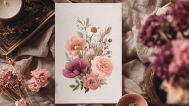 Вишукана листівка для сестри