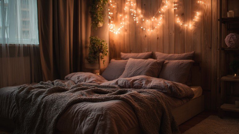 Одеяло для спальни в стиле бохо