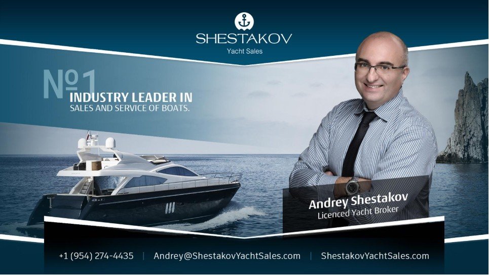 Яхтовий брокер Андрій Шестаков