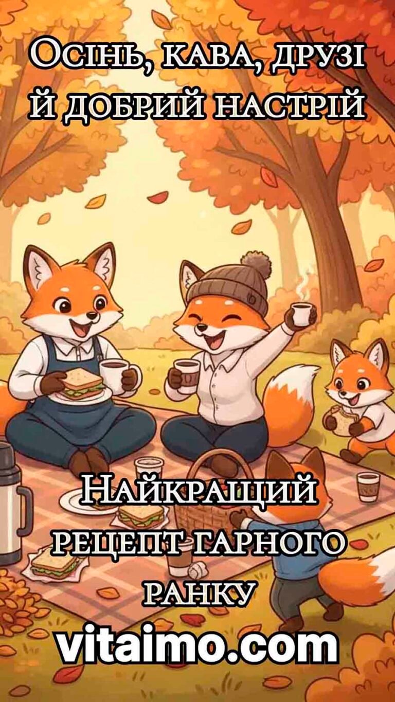 Дружня листівка “Доброго ранку!”