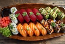 суші в Чернівцях доставка з тунцем та лососем