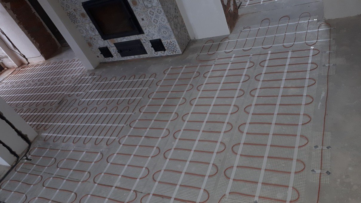 Тёплый пол под плитку