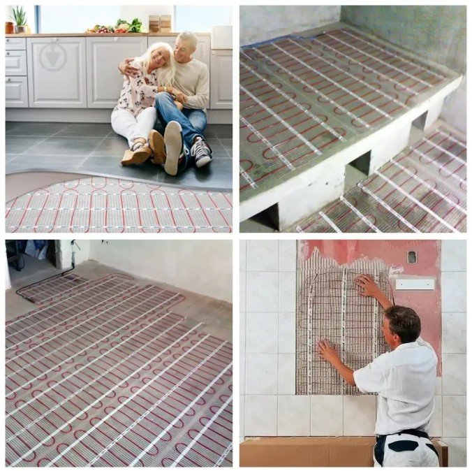 Тёплый пол под плитку