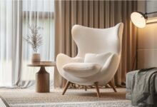 Дизайнерское белое кресло для интерьера — купить кресло Киев HIS.UA