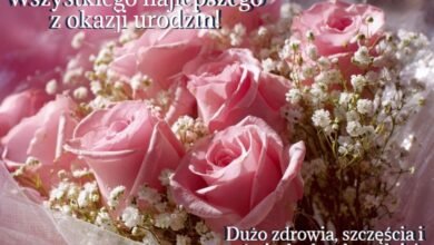 Букет із троянд — романтичне привітання польською мовою