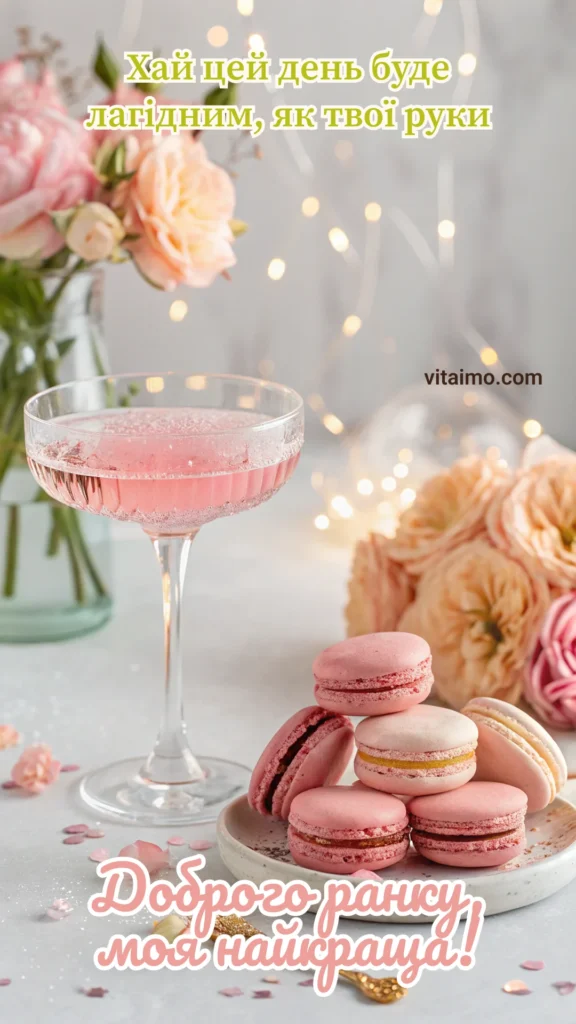 Святкове «Доброго ранку, мамо» з макаронами та квітами