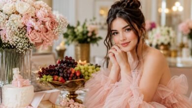 Вітання з народженням донечки — ніжна святкова листівка